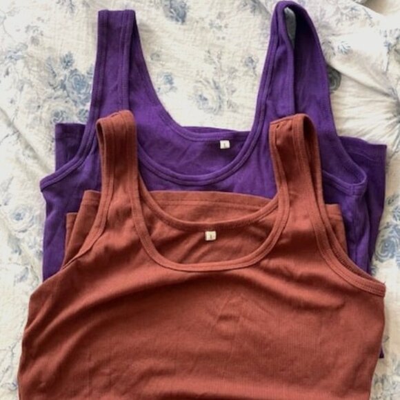 Ribbed Tank Top Bundle Set of Two - Picture 1 of 6